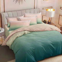 Lenjerie de Pat Bumbac Finet 6 Piese – Confort Premium și Design Modern | COD 0126-SI