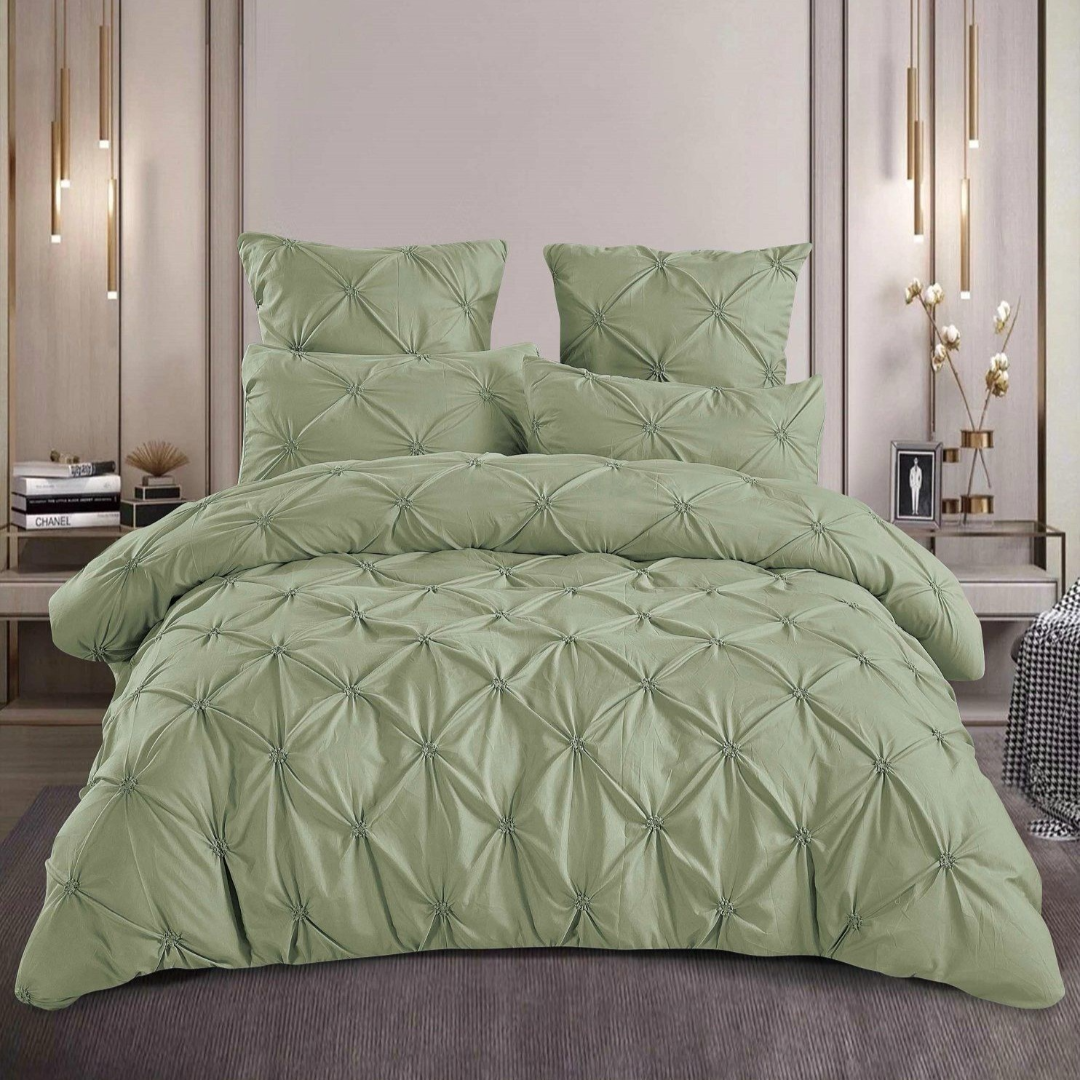 Lenjerie de Pat Bumbac Finet Deluxe – Set 6 Piese | Calitate Superioara pentru Somn Odihnitor | COD 0077-V