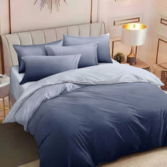 Lenjerie de Pat Bumbac Finet 6 Piese – Confort Premium și Design Modern | COD 0123-SI