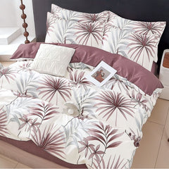 Lenjerie de Pat Bumbac Finet 6 Piese – Confort Premium și Design Modern | COD 0112-SI