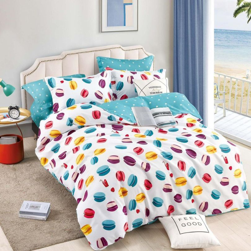 Lenjerie din Bumbac Finet – Set Complet 6 Piese | Calitate Premium si Preț Avantajos | COD 0604-J