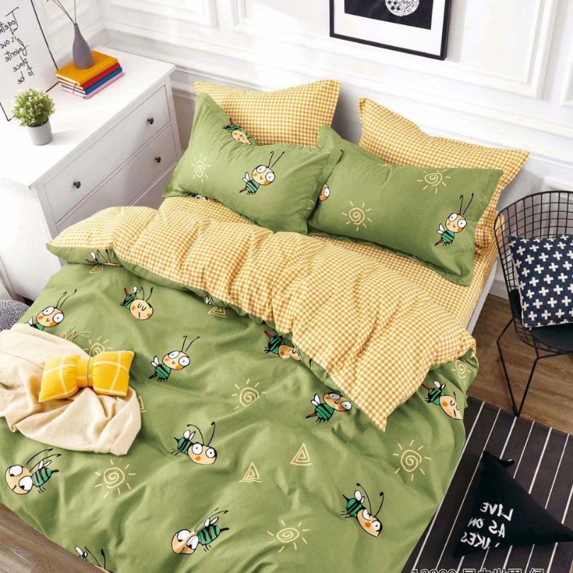 Lenjerie din Bumbac Finet – Set Complet 6 Piese | Calitate Premium si Preț Avantajos | COD 0605-J
