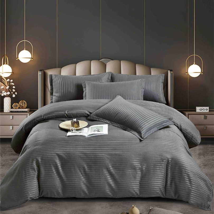 Lenjerie de Pat Damasc – 6 Piese | Eleganta, Rafinament si Confort Premium | COD 0928-J