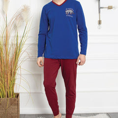 Pijama barbat- material bumbac  | 0324-PM