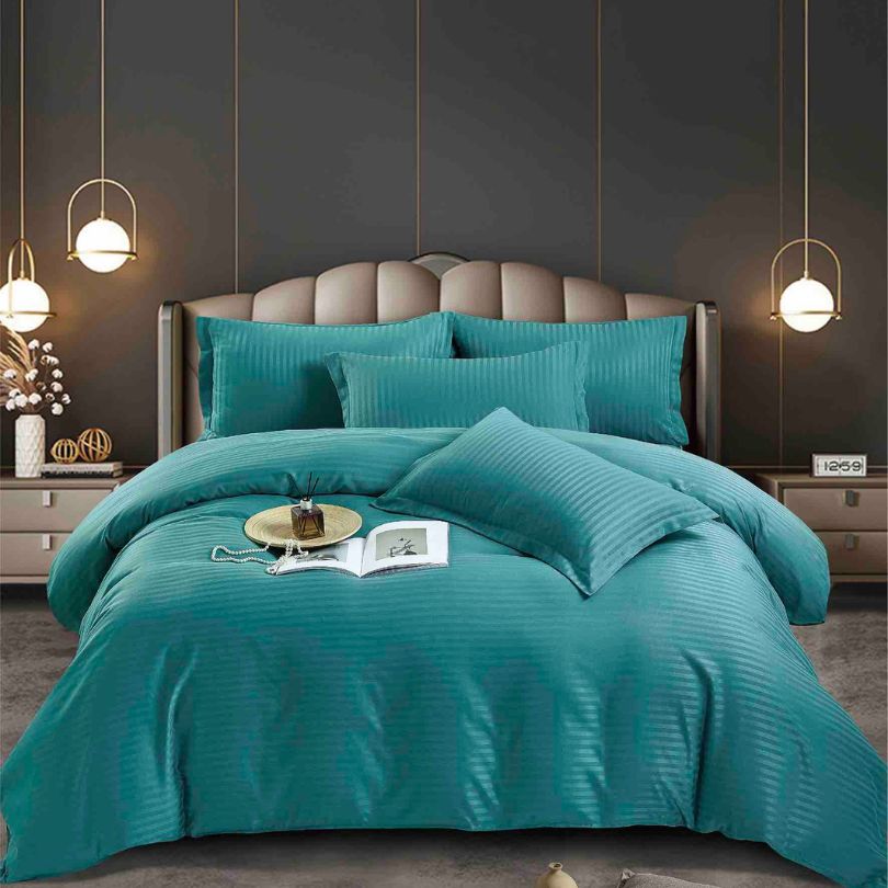 Lenjerie de Pat Damasc – 6 Piese | Eleganta, Rafinament si Confort Premium | COD 0929-J