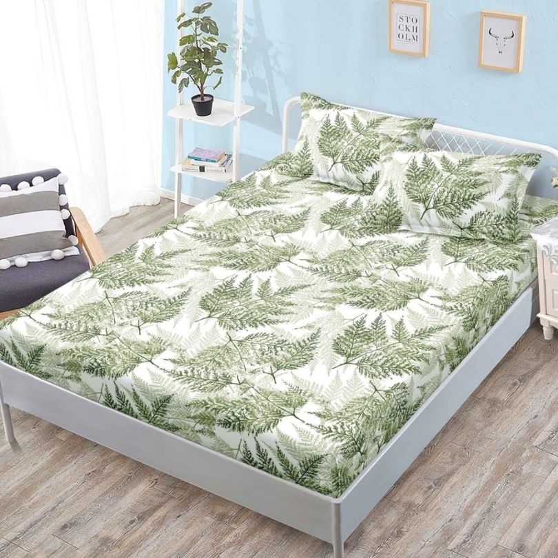 Husa de pat finet cu elastic 3 piese – confort si protectie pentru saltea | COD 0388-PR