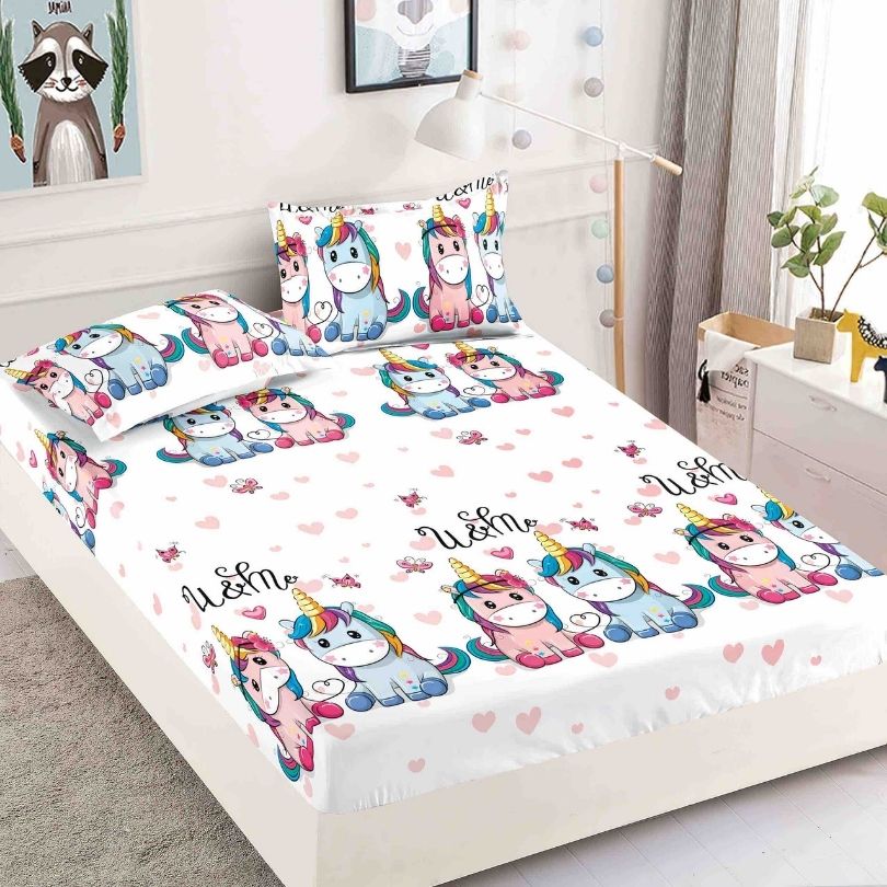 Husa de Pat Bumbac Finet 3 Piese – Confort si Eleganta pentru Somnul Tau | COD 0805-J