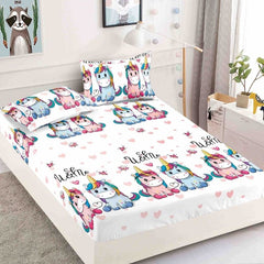 Husa de Pat Bumbac Finet 3 Piese – Confort si Eleganta pentru Somnul Tau | COD 0805-J