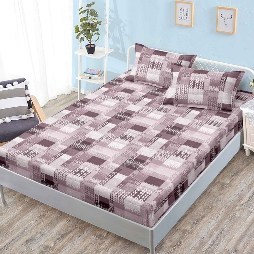 Husa de pat finet cu elastic 3 piese – confort si protectie pentru saltea | COD 0385-PR