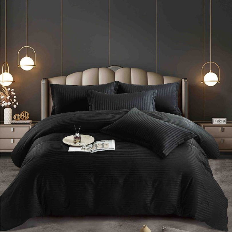 Lenjerie de Pat Damasc – 6 Piese | Eleganta, Rafinament si Confort Premium | COD 0931-J