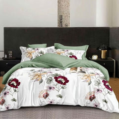 Lenjerie de Pat Bumbac Finet – 6 Piese | Confort si Eleganta pentru Somnul Tau | COD 0339-CF