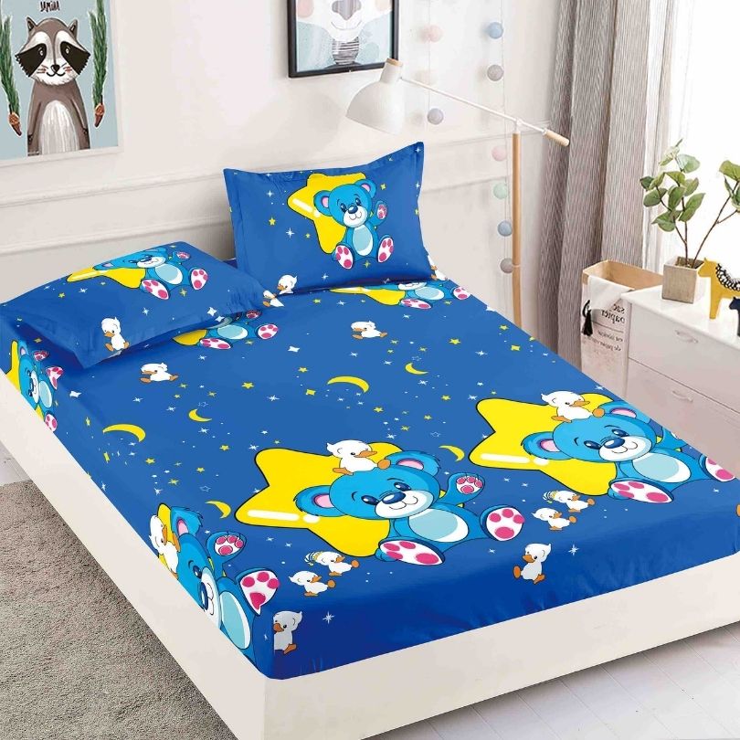 Husa de Pat Bumbac Finet 3 Piese – Confort si Eleganta pentru Somnul Tau | COD 0807-J