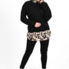 Bluza dama marimi mari cu imprimeu 1436-23
