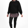 Bluza dama marimi mari cu flori 1438-23