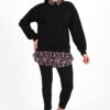 Bluza dama marimi mari cu flori 1438-23