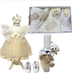 Trusou botez fete – Ivory mini Bear