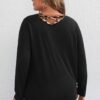 Bluza dama marimi mari animal print 1445-23