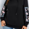 Bluza dama marimi mari cu flori 1452-23