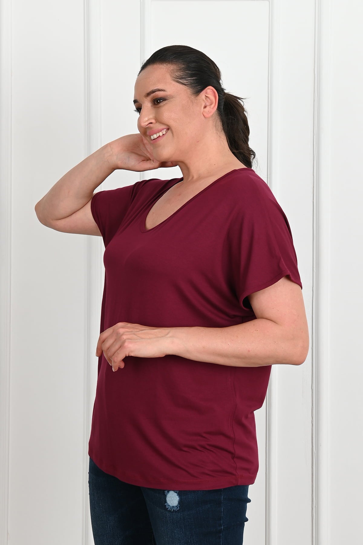 Tricou dama marimi mari uni 1486-23