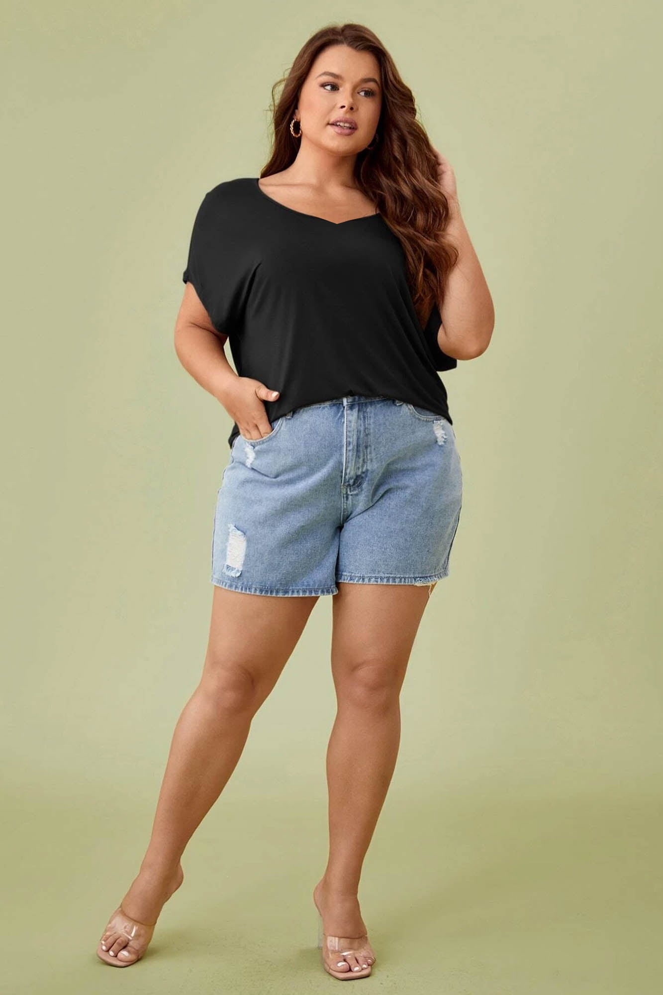 Tricou dama marimi mari uni 1486-23