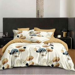 Lenjerie de Pat Bumbac Finet – 6 Piese | Confort si Eleganta pentru Somnul Tau | COD 0338-CF