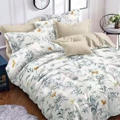 Lenjerie de Pat din Bumbac Satinat – Set 6 Piese | Confort si Eleganta pentru Somnul Tau | COD 0539-CF