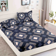 Husa de Pat Bumbac Finet 3 Piese – Confort si Eleganta pentru Somnul Tau | COD 0810-J