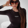 Bluza dama bumbac cu text OlaVoga 1604