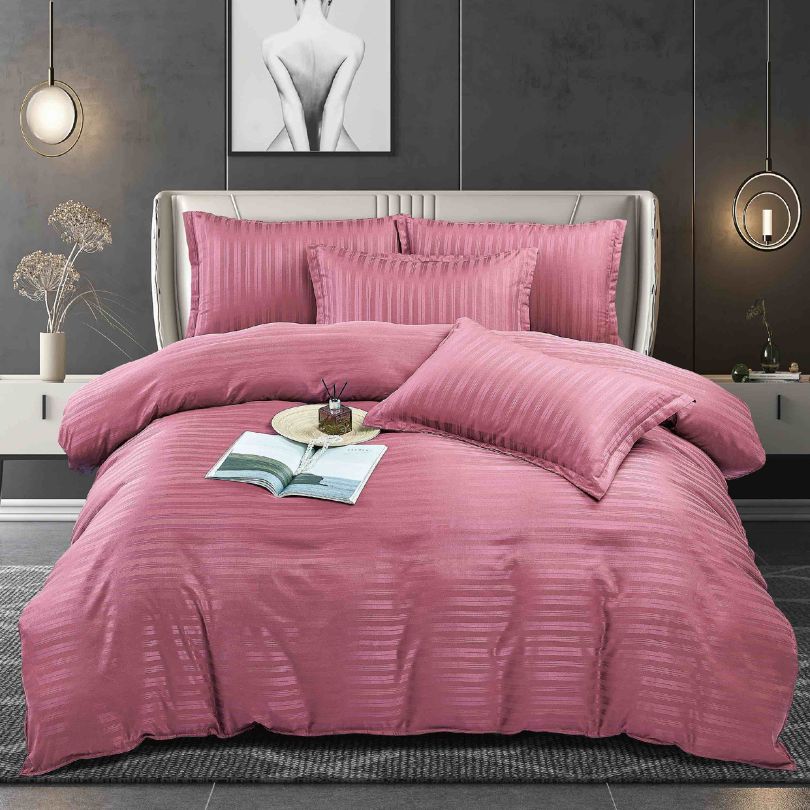 Lenjerie de Pat Damasc – 6 Piese | Eleganta, Rafinament si Confort Premium | COD 0935-J