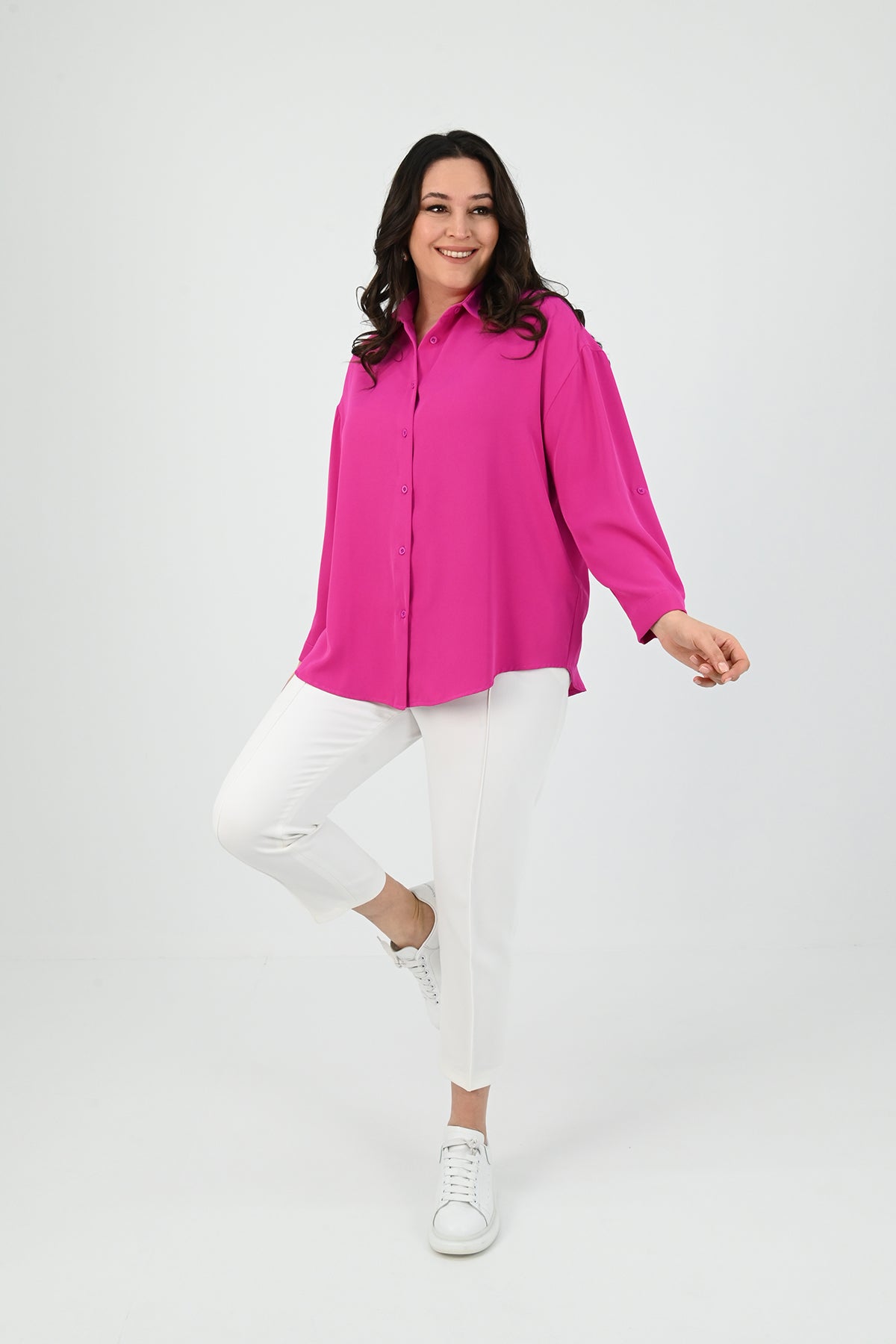 Camasa dama OVERSIZE marimi mari 1709-24