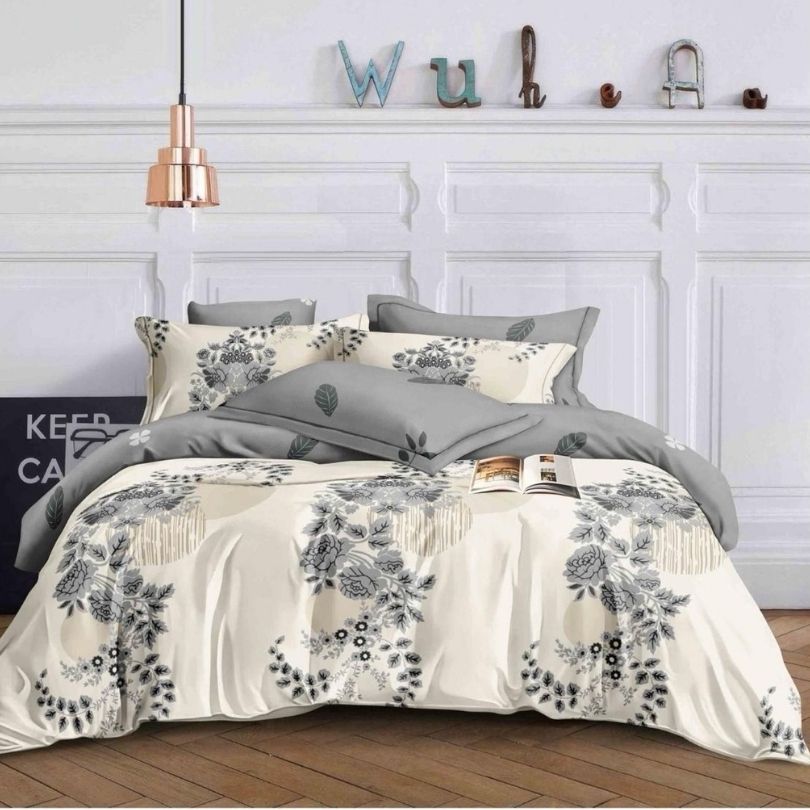Lenjerie de Pat Bumbac Finet – 6 Piese | Confort si Eleganta pentru Somnul Tau | COD 0333-CF