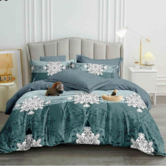 Lenjerie de Pat Bumbac Finet – 6 Piese | Confort si Eleganta pentru Somnul Tau | COD 0331-CF