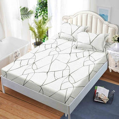 Husa de pat finet cu elastic 3 piese – confort si protectie pentru saltea | COD 0379-PR