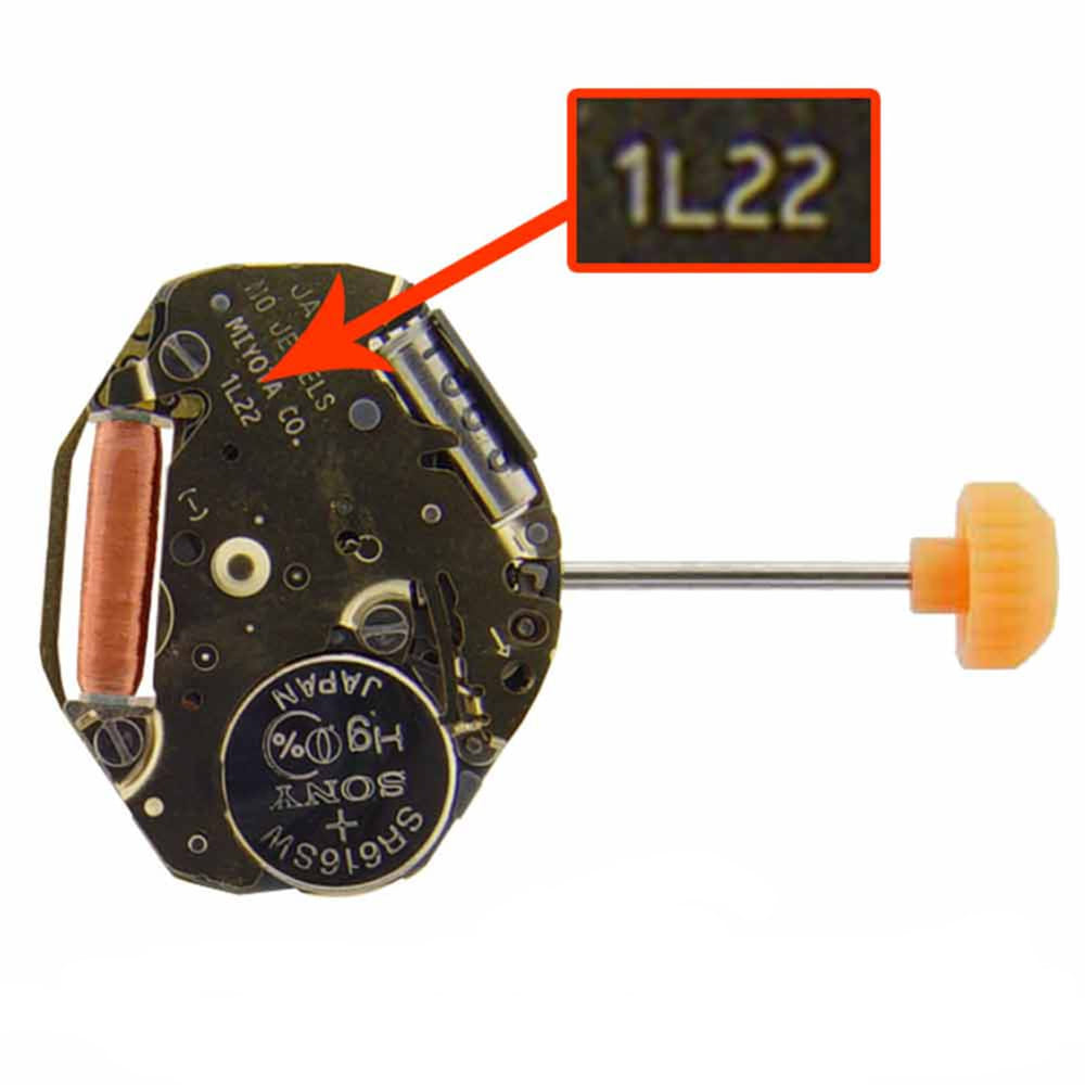 Mecanism ceas de mana Miyota 1L22