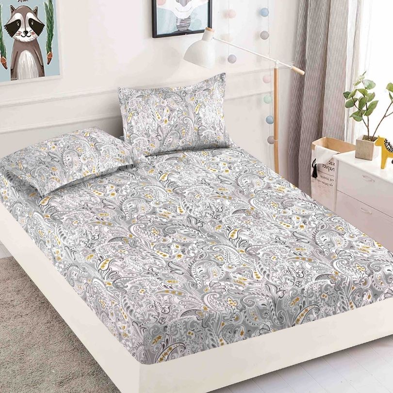 Husa de Pat Bumbac Finet 3 Piese – Confort si Eleganta pentru Somnul Tau | COD 0815-J