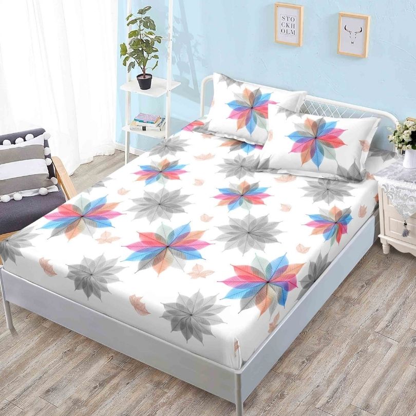 Husa de pat finet cu elastic 3 piese – confort si protectie pentru saltea | COD 0375-PR