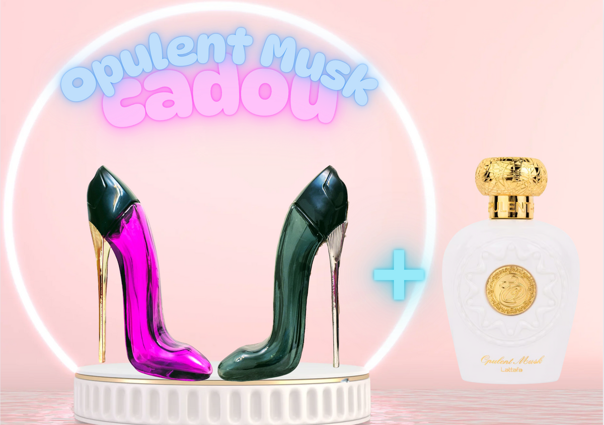 BEAUTY QUEEN Set: OFERTA 2 parfumuri, 100 ml fiecare + Opulent Musk GRATUIT