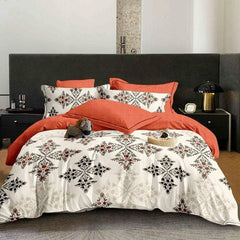 Lenjerie de Pat Bumbac Finet – 6 Piese | Confort si Eleganta pentru Somnul Tau | COD 0327-CF