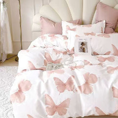 Lenjerie de Pat din Bumbac Satinat – Set 6 Piese | Confort si Eleganta pentru Somnul Tau | COD 0532-CF