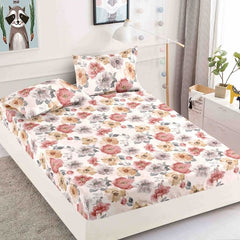 Husa de Pat Bumbac Finet 3 Piese – Confort si Eleganta pentru Somnul Tau | COD 0817-J