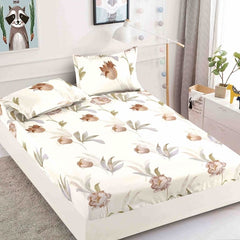 Husa de Pat Bumbac Finet 3 Piese – Confort si Eleganta pentru Somnul Tau | COD 0819-J