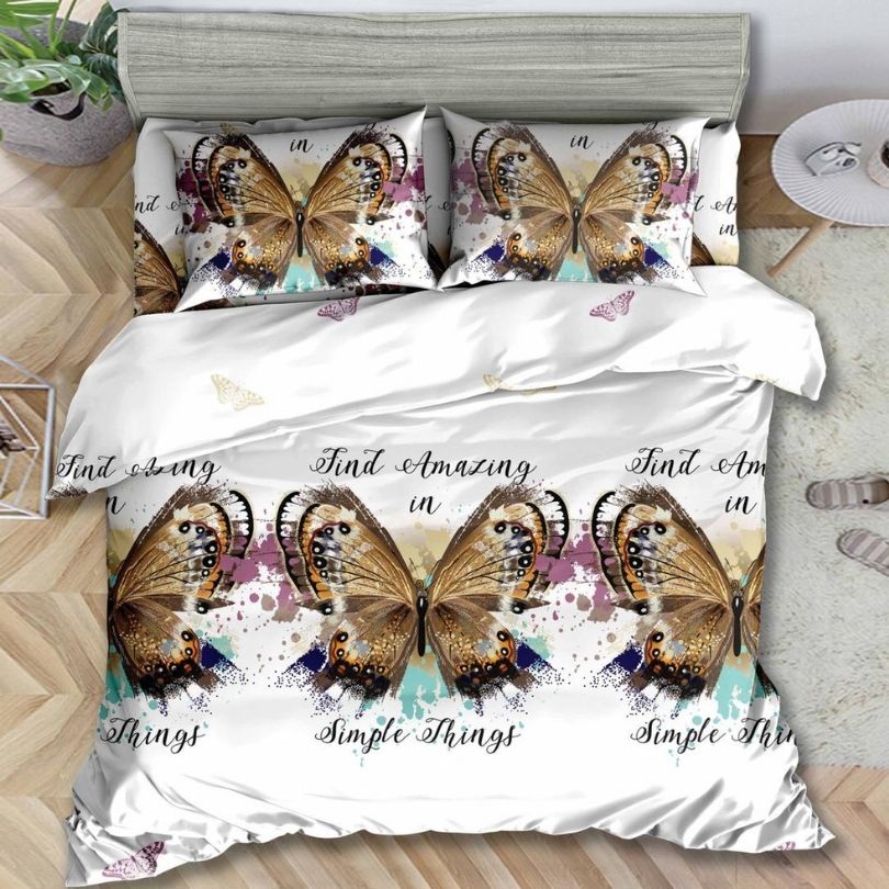 Lenjerie de pat din bumbac satinat 3D, 4 piese – Eleganta si confort pentru dormitorul tau | COD 0180-SI