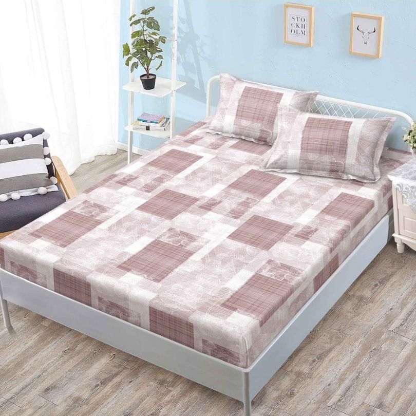 Husa de pat finet cu elastic 3 piese – confort si protectie pentru saltea | COD 0370-PR