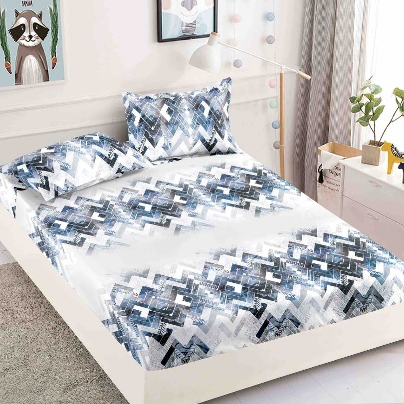 Husa de Pat Bumbac Finet 3 Piese – Confort si Eleganta pentru Somnul Tau | COD 0823-J