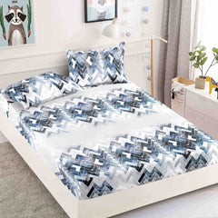 Husa de Pat Bumbac Finet 3 Piese – Confort si Eleganta pentru Somnul Tau | COD 0823-J