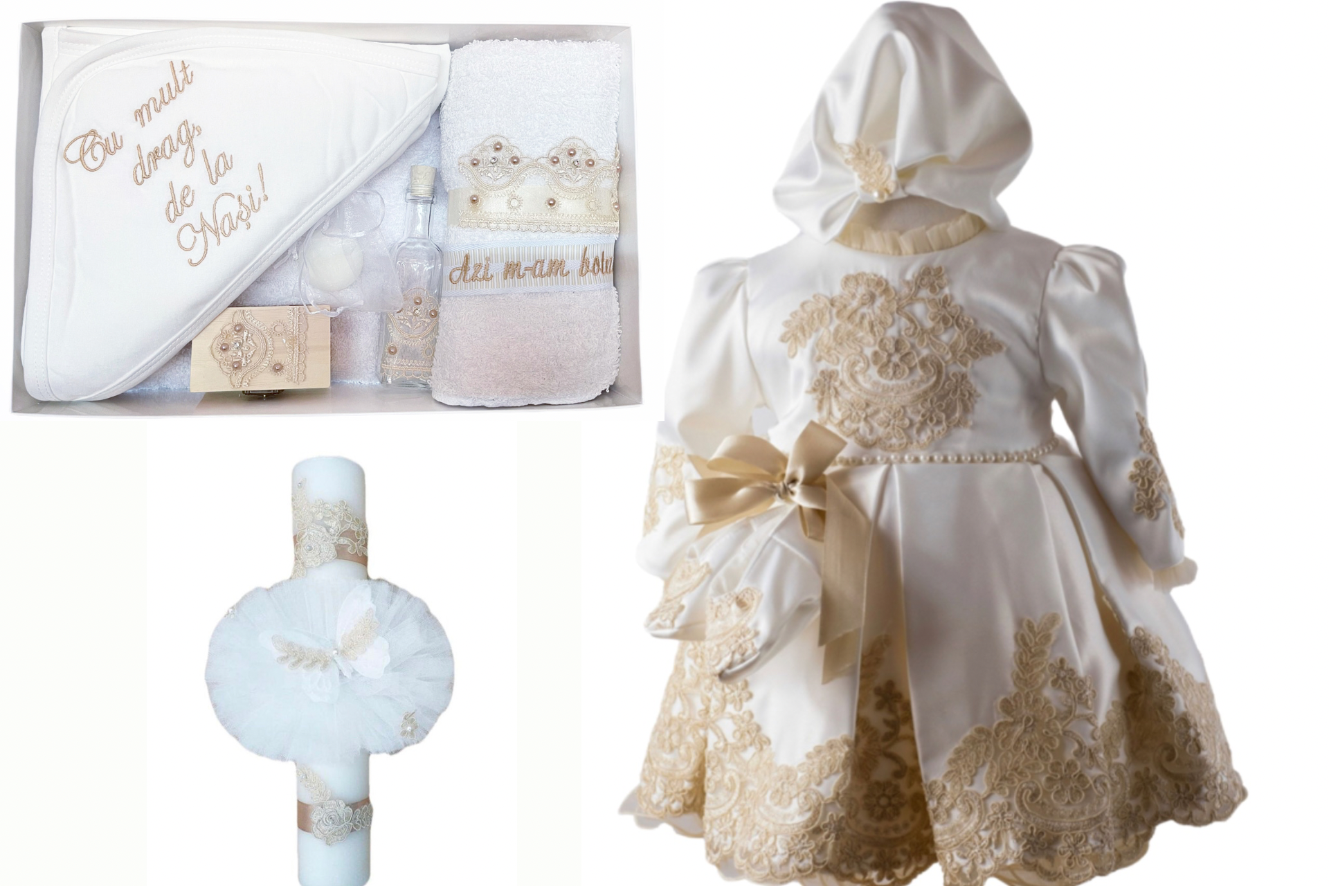 Trusou Botez fete White Princess Premium