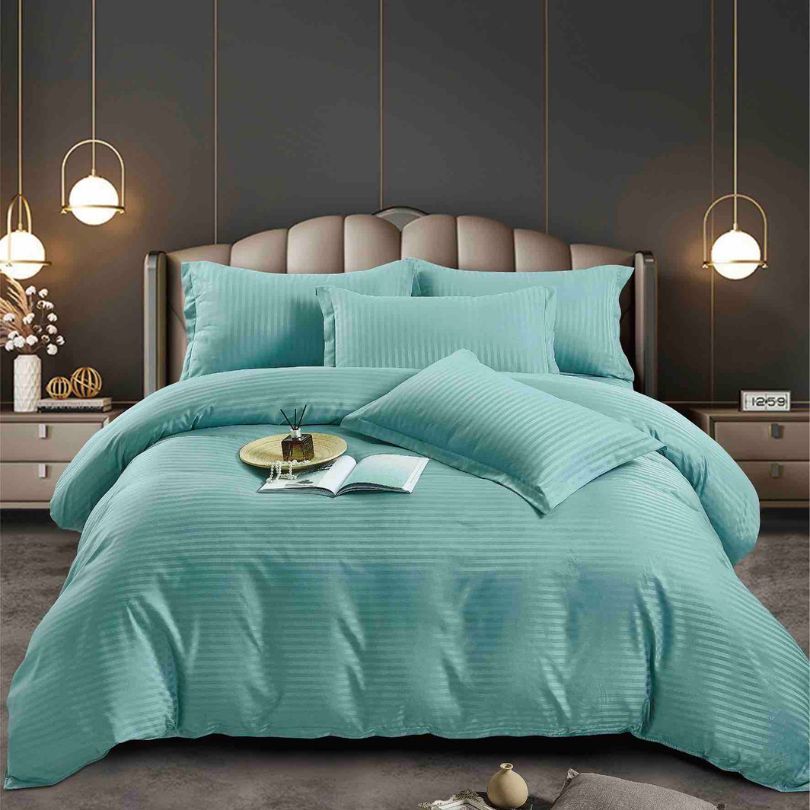 Lenjerie de Pat Damasc – 6 Piese | Eleganta, Rafinament si Confort Premium | COD 0921-J
