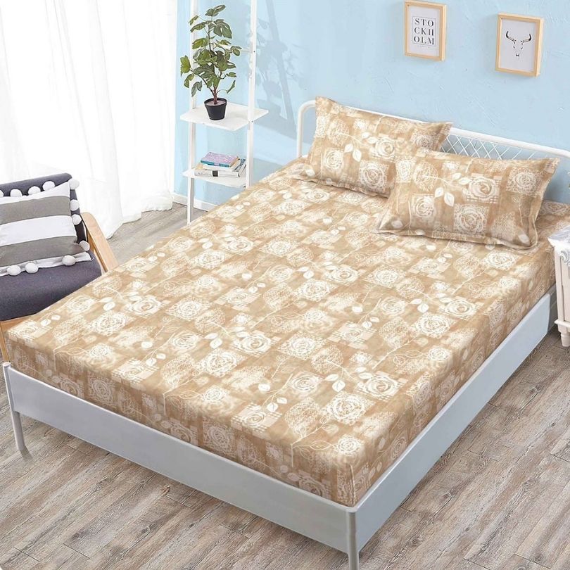 Husa de pat finet cu elastic 3 piese – confort si protectie pentru saltea | COD 0368-PR