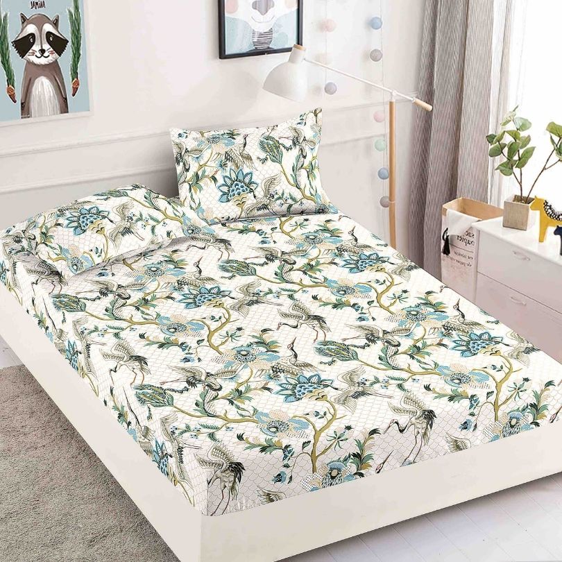 Husa de Pat Bumbac Finet 3 Piese – Confort si Eleganta pentru Somnul Tau | COD 0825-J