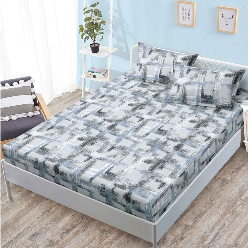 Husa de pat finet cu elastic 3 piese – confort si protectie pentru saltea | COD 0365-PR